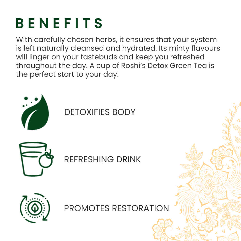 Roshi Detox Green Tea | 25 teabags