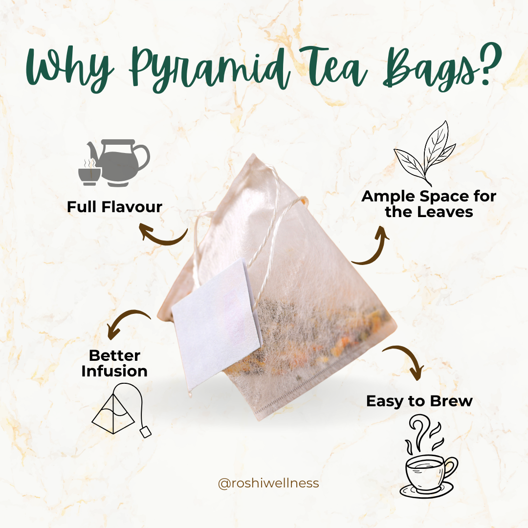 Skin Glow Tisane Pyramid Teabags | 18 teabags