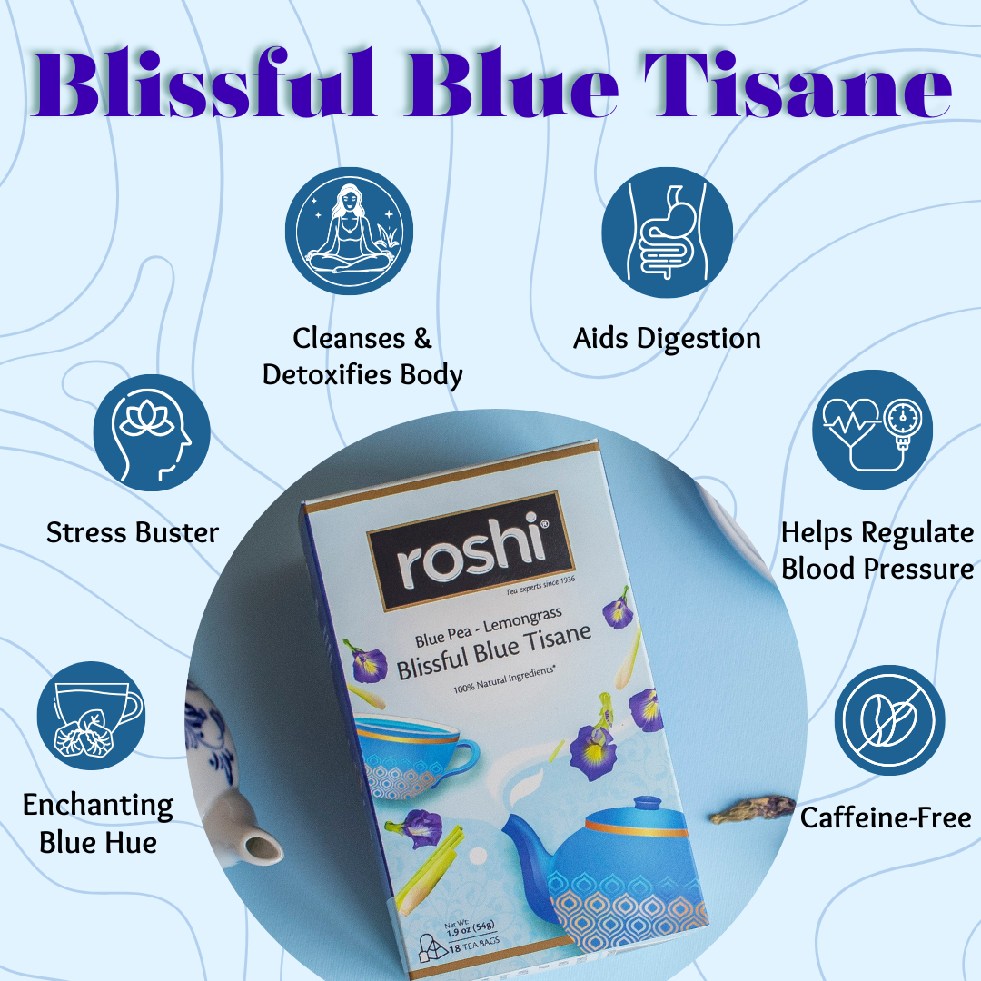 Bluepea Tisane Pyramid Teabags | 18 teabags