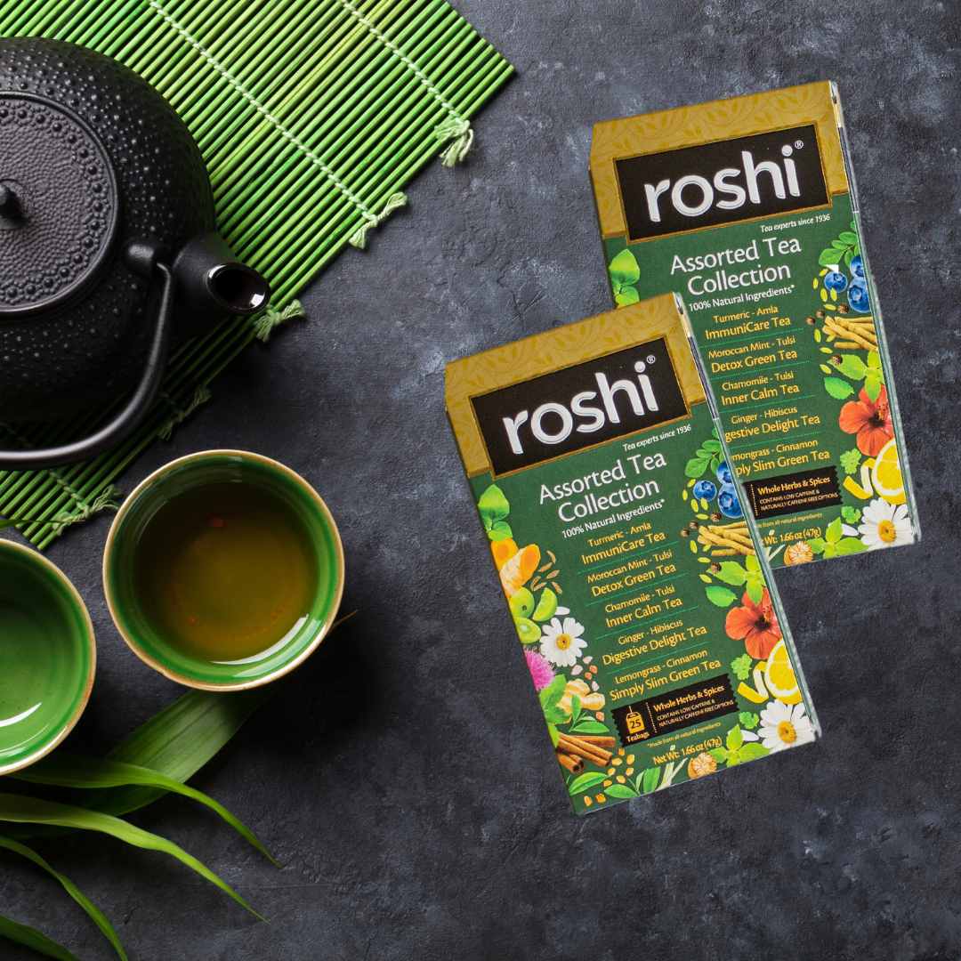 Roshi Assorted Tea Combo | 50 Tea Bags