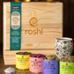 Roshi Limited Edition Pinewood Luxury Festival Tea Gift Box