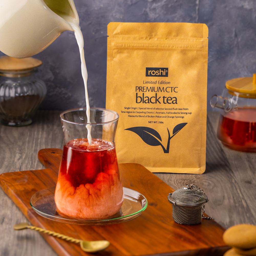 Black Roshi Roshi Premium CTC Black Tea | 250g | Single Origin – Roshiwellness