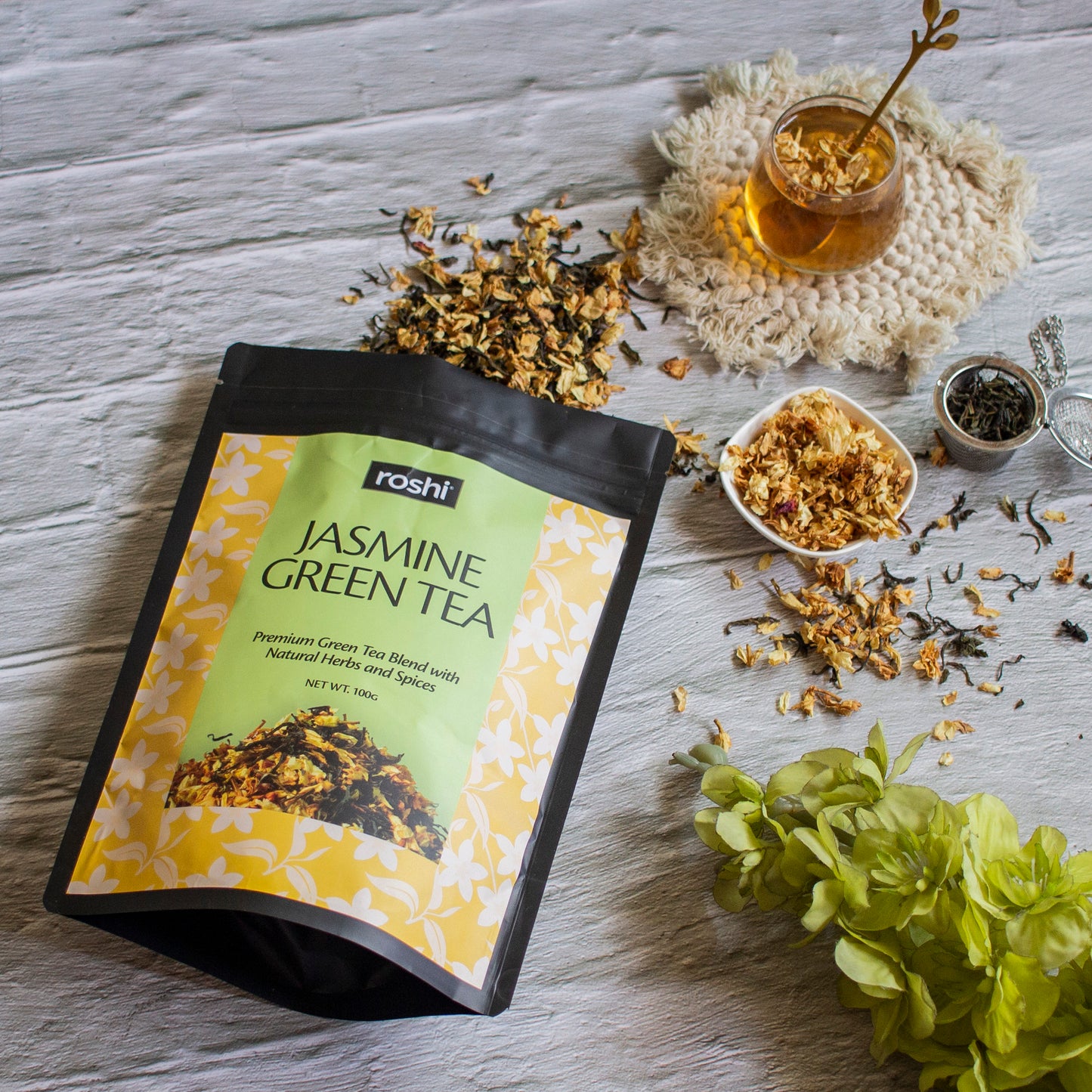 Roshi Jasmine Green Tea | 100 g