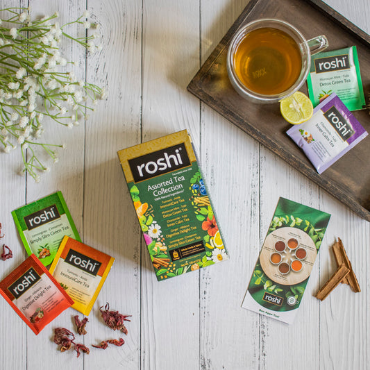 Roshi Assorted Tea Combo | 50 Tea Bags
