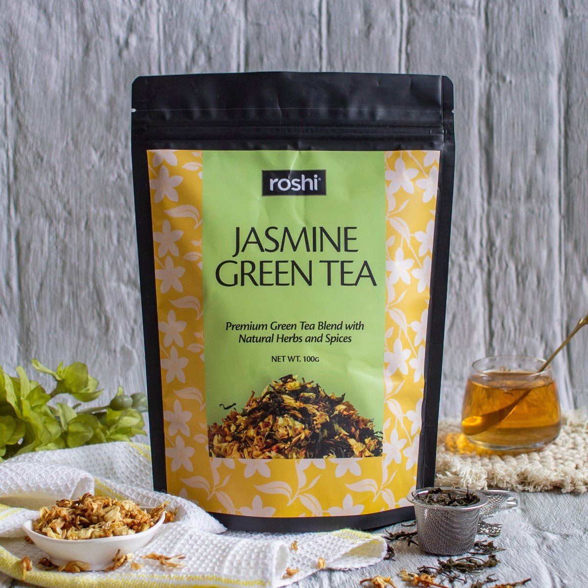 Roshi Jasmine Green Tea | 100 g