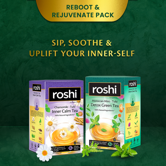 Roshi Reboot & Rejuvenate Pack | 50 Tea Bags