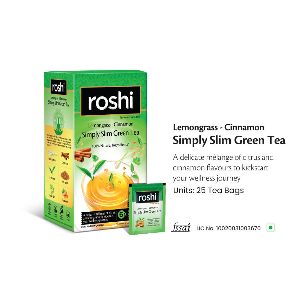 Roshi Simply Slim Green Tea | 25 teabags