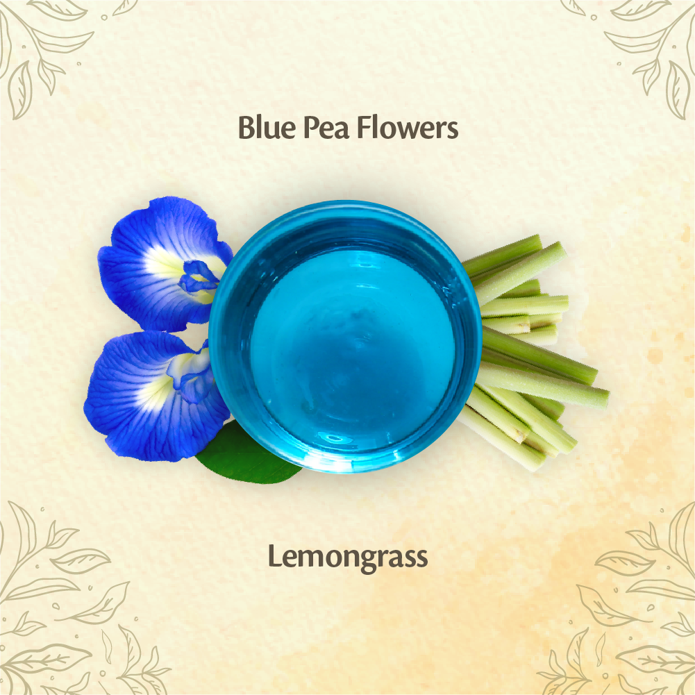 Roshi Blue Pea - Lemongrass Tisane | 50g