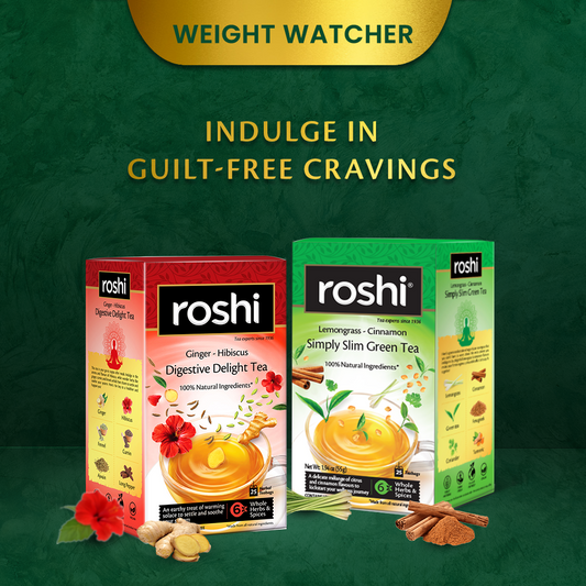Roshi Weight Watcher Combo (25 Days Program)| 50 Tea Bags